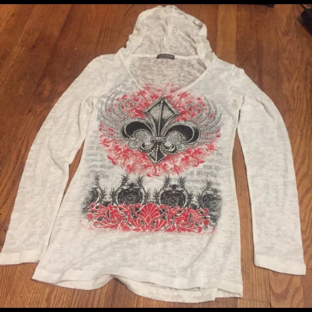 From Los Angeles Long Sleeve Hooded Top